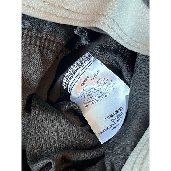 Lee Slim Straight Black Chino Work Pants Mens 29x30 - Picture 4 of 4